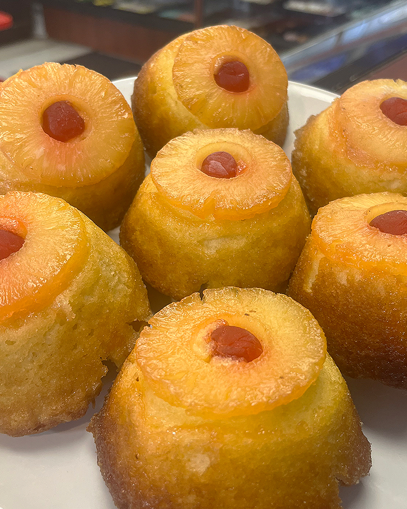 Mini Pineapple Upside-Down Cakes